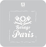 055-706557 - 1/35 - Schablone, historische Garagen-Schilder